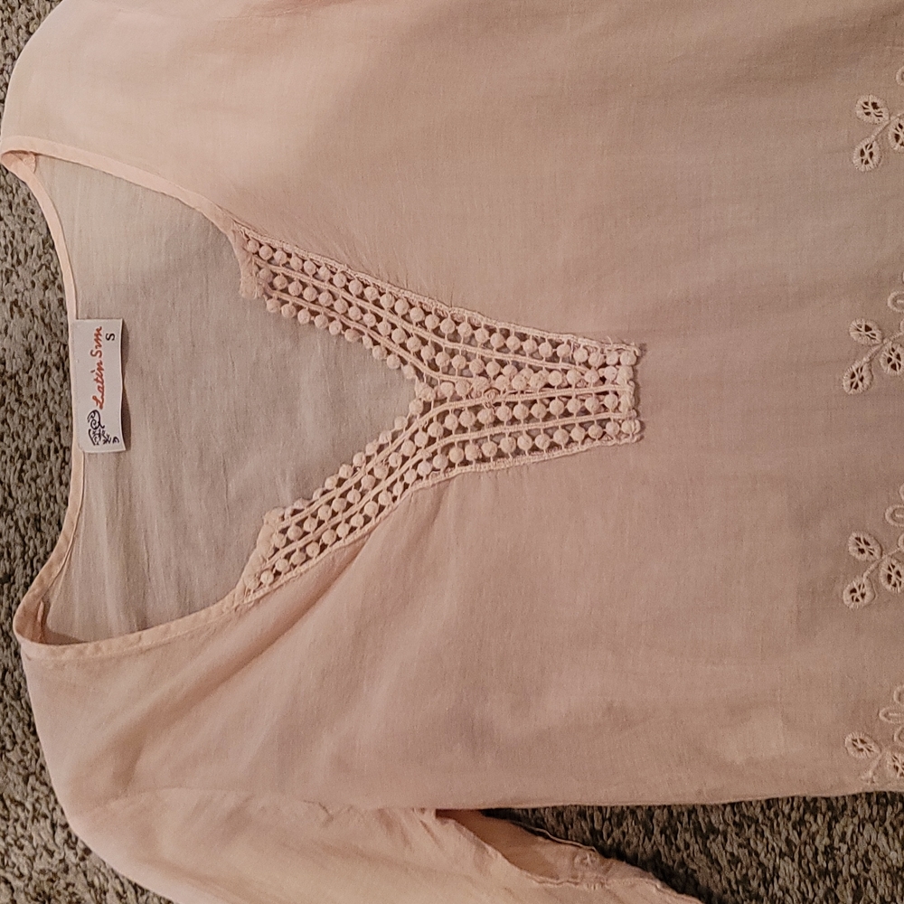 Tunic from Mexico cream color never worn.